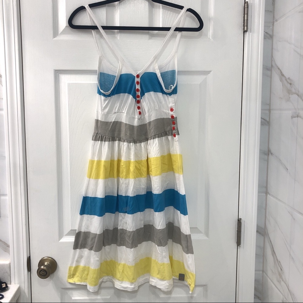 Stussy color block summer dress